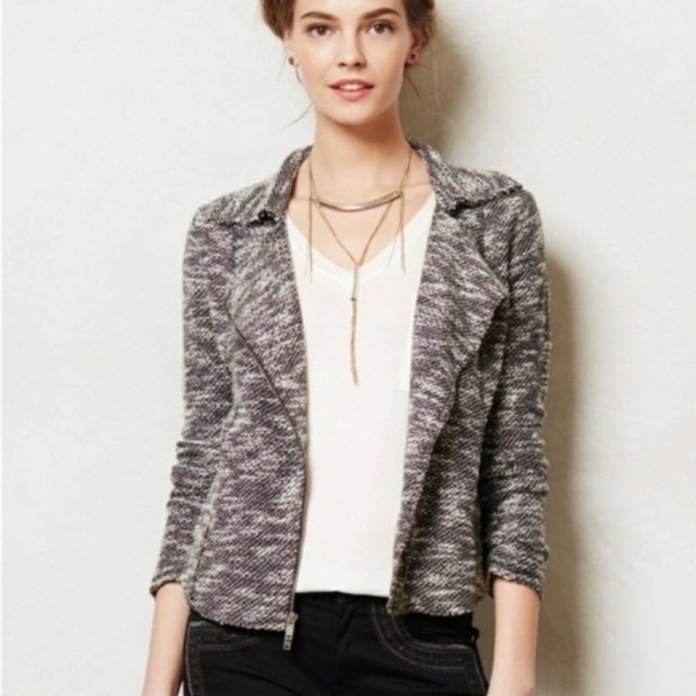 🎈Anthropologie Saturday Sunday Moto Jacket, Small